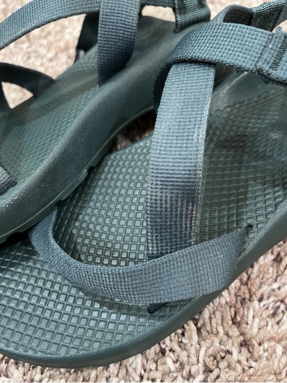 Chaco Z/1 Classic Sandals Women 8 Pine Green Strappy Outdoor Hiking Sporty - Picture 7 of 7